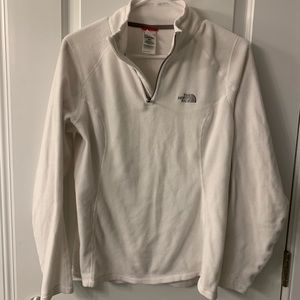 The North Face White Light Fleece Jacket